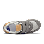 (PS) New Balance 574 Shoes 'Grey Blue Yellow' PV574NA2