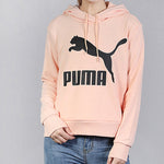 (WMNS) PUMA Classics Logo Hoodie 595915-88