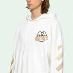 Off-White Arrows Sketch Mens Logo Loose Sweater Tape OMBB037R20E300020148
