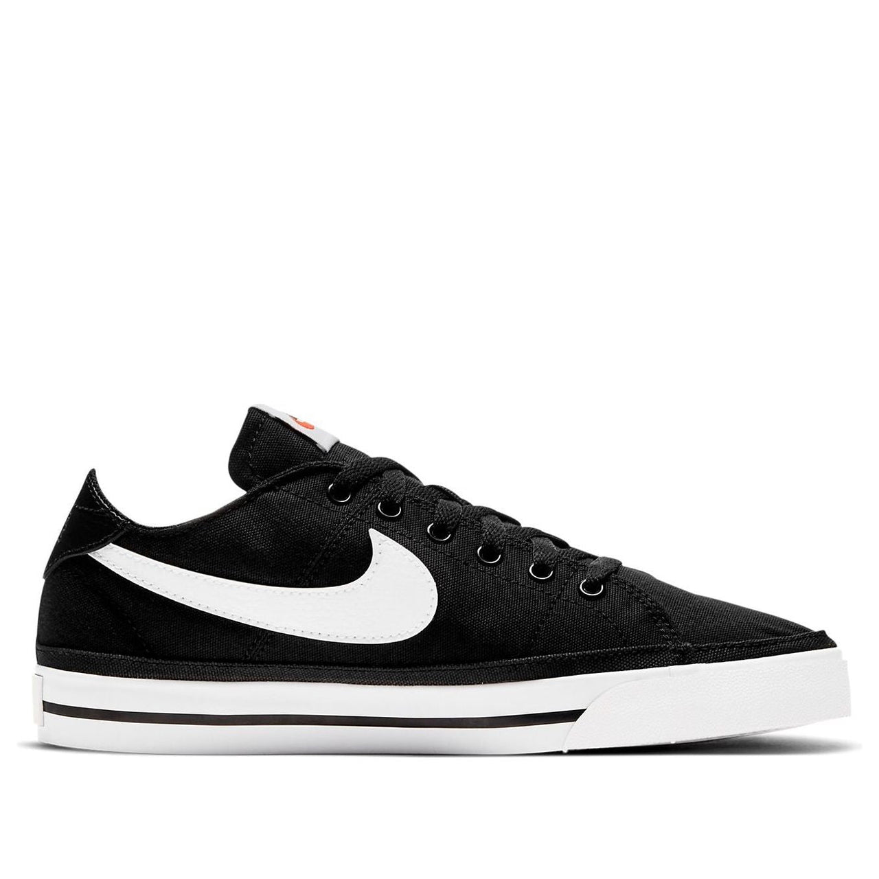 (WMNS) Nike Court Legacy Canvas 'Black White' CZ0294-001