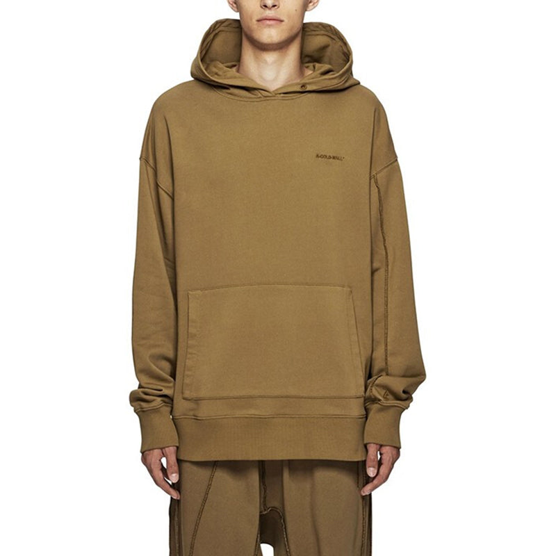 A-COLD-WALL* Dissection Panelled Popover Hoodie 'Olive' ACWMW030-OLIVE