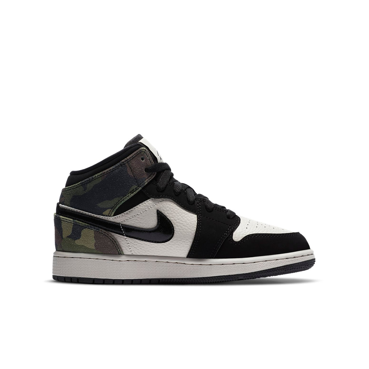 (GS) Air Jordan 1 Mid SE 'Camo' CW5550-001