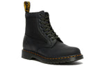 Dr. Martens 1460 Panel Leather Lace Boots Black/Yellow 26912001