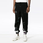 Off-White Diagonal Galaxy Brushed Sweatpants OMCA048F176190319901