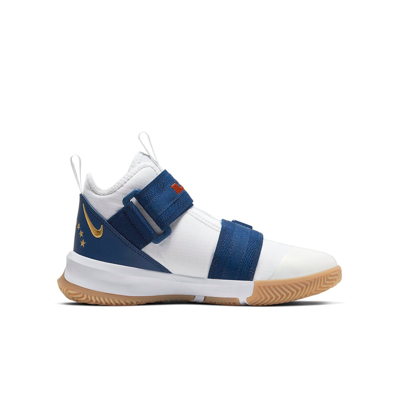 (GS) Nike LeBron Soldier 13 LA ' White Coastal Blue' CU4133-124