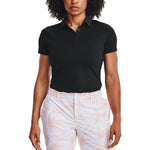 (WMNS) Under Armour Zinger Polo Shirt 'Black' 1363949-001