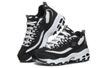 (WMNS) Skechers D Lites 1.0 Running Shoes 'Black And White' 66666254-BKW