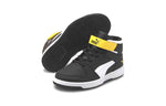 (PS) PUMA Rebound Lay-Up SL Leisure Board Shoes Black/Yellow 370488-12