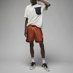 Men's Air Jordan 23 Engineered Contrasting Colors Pocket Round Neck Casual Short Sleeve Phantom White Gray T-Shirt DM1389-030