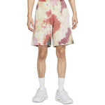 Nike Sportswear French Terry Casual Sports Shorts Camouflage Red CZ7855-638