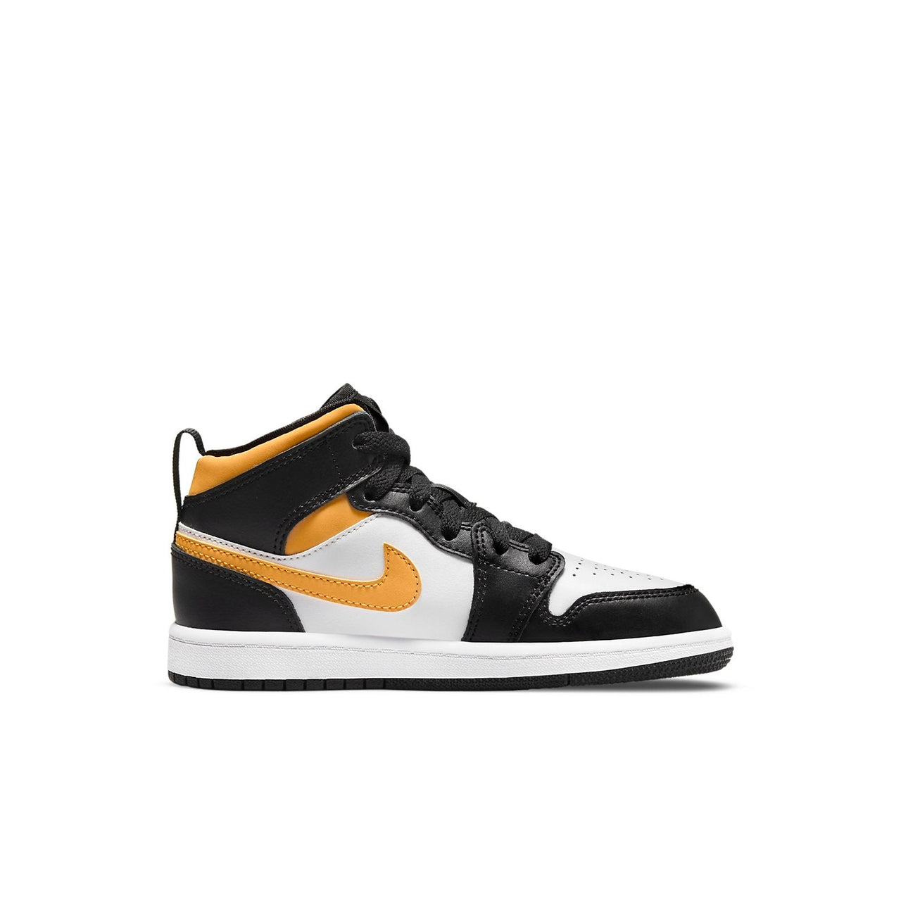 (PS) Air Jordan 1 Mid 'Black University Gold' 640734-177