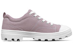 (WMNS) Skechers Roadies Low-Top Canvas Shoe Pink 74370-MVE