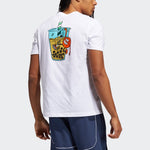 adidas Lil Stripe Boba Graphic Tee Men's White HB5485