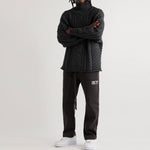 Fear of God Essentials SS22 Cable Knit Turtleneck 'Iron' FOG-SS22-009