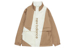 New Balance Contrasting Colors Jacket Couple Style Khaki 6DB4U123-DB