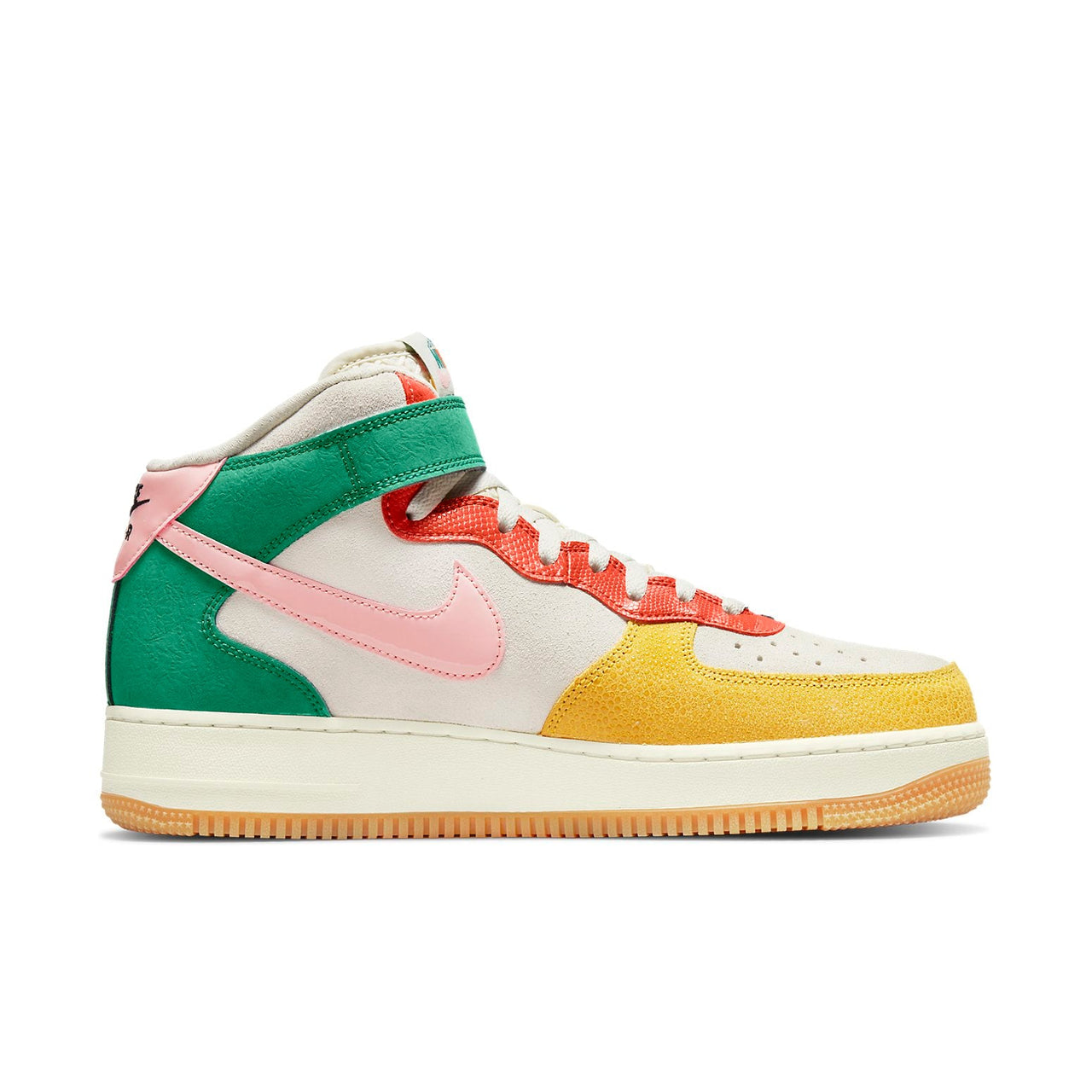 Nike Air Force 1 Mid 'Vivid Sulfur Rush Orange' DR0158-100