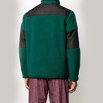 Men's Off-White Printing Fleece Jacket Green OMKI015E20FAB0015701