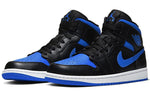 Air Jordan 1 Mid 'Black Hyper Royal' 554724-068