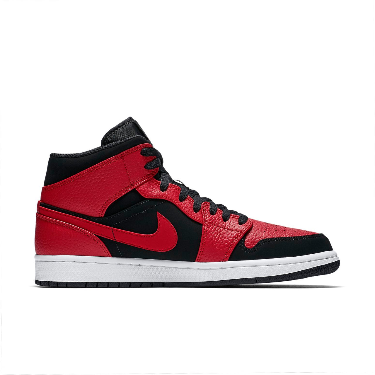 Air Jordan 1 Mid 'Bred' 554724-054