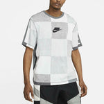 Nike Printed Short Sleeve TEE Men White/Grey Whitegray CJ5074-068