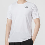 adidas Rn Icn 3B T Athleisure Casual Sports Large Logo Round Neck Short Sleeve White HC0407