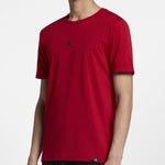 Air Jordan Iconic Quick Dry Training Sports Short Sleeve Red AR7416-688