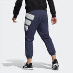 Men's adidas St Brand Wvpt Colorblock Bundle Feet Loose Athleisure Casual Sports Long Pants/Trousers Dark Grey Navy Blue HE7457