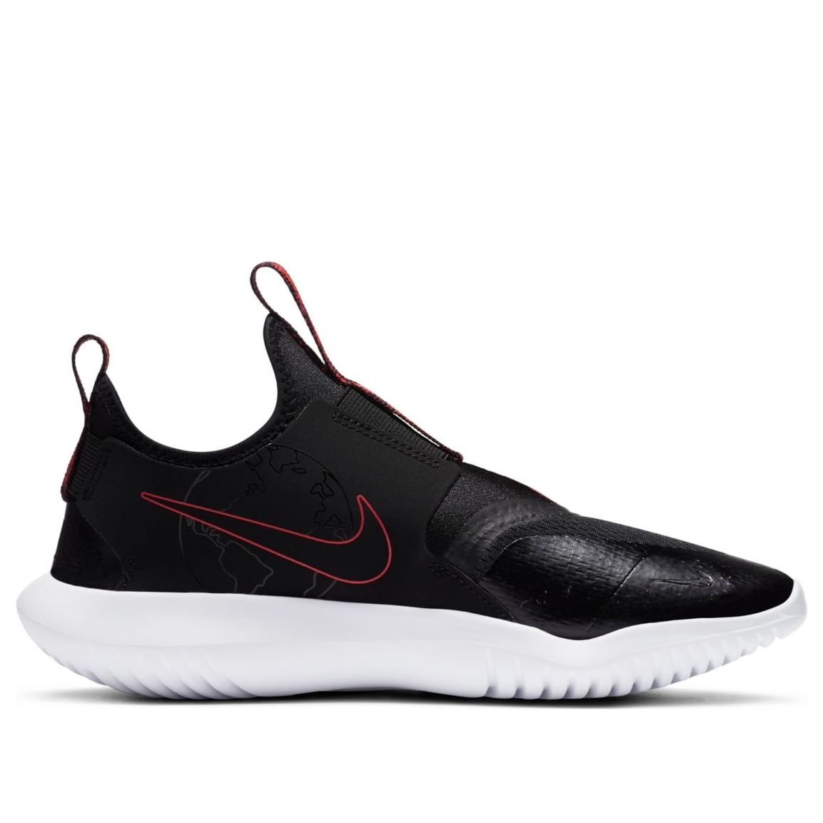 (GS) Nike Flex Runner SE 'Black Bright Crimson' CZ6528-001