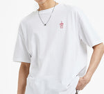 Converse Applique Short-sleeve Tee Unisex White 10020849-102