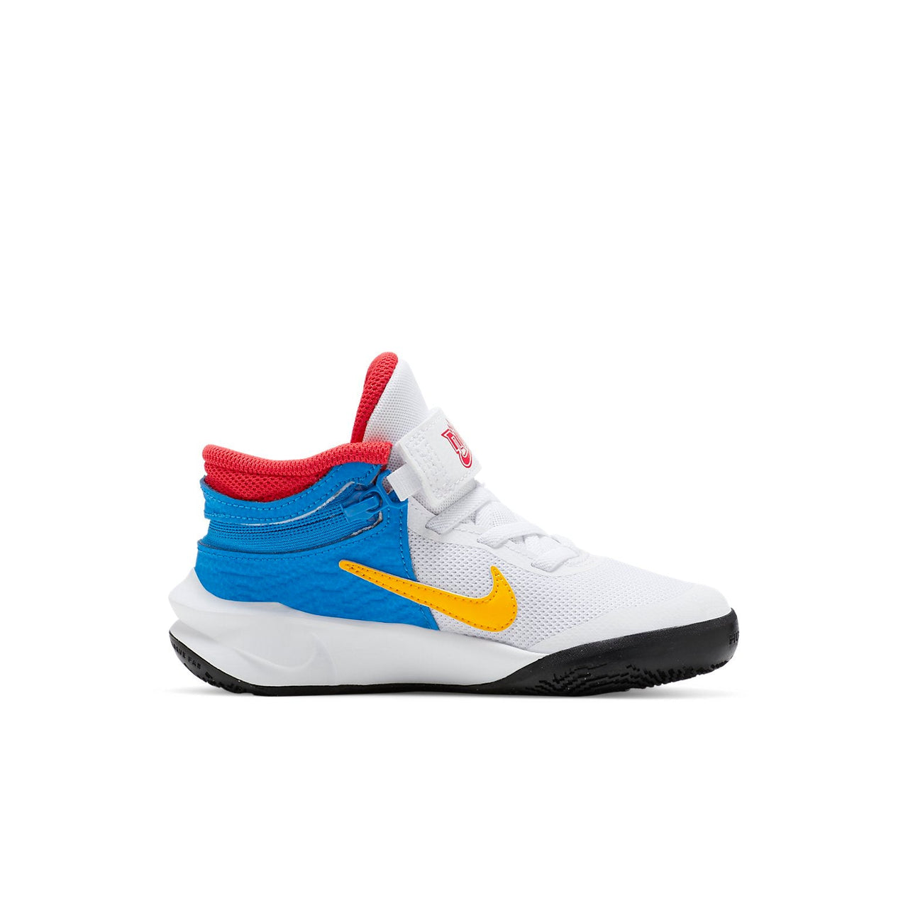 (PS) Nike Team Hustle D 10 FlyEase 'White Blue Yellow' DV9109-171