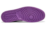 Air Jordan 1 Mid 'Matte Silver Purple' 554724-008