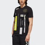 adidas neo Cs Bth Tee Ss Logo Tee Men's Black EJ7075