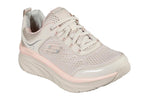 (WMNS) Skechers Relaxed Fit D'lux Walker Low Top Cream 149023-NTPK