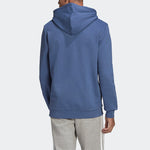 adidas originals Printing Logo hooded Long Sleeves Pullover Blue GN3460