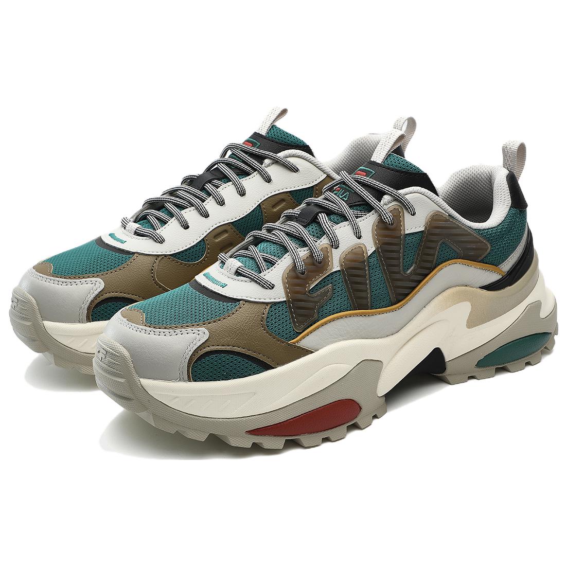 FILA Cella Sneakers 'Beige Green Brown' F12M331109FAP