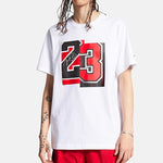 Air Jordan Flying Man Jordan Printing 23 Short Sleeve White AQ4109-100