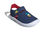 (PS) adidas Disney x FortaSwim Stripes J 'Donald Duck' FW6051