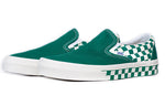 Vans Classic Slip-On 'Sidewall Check - Ultramarine Green' VN0A38F7RA7