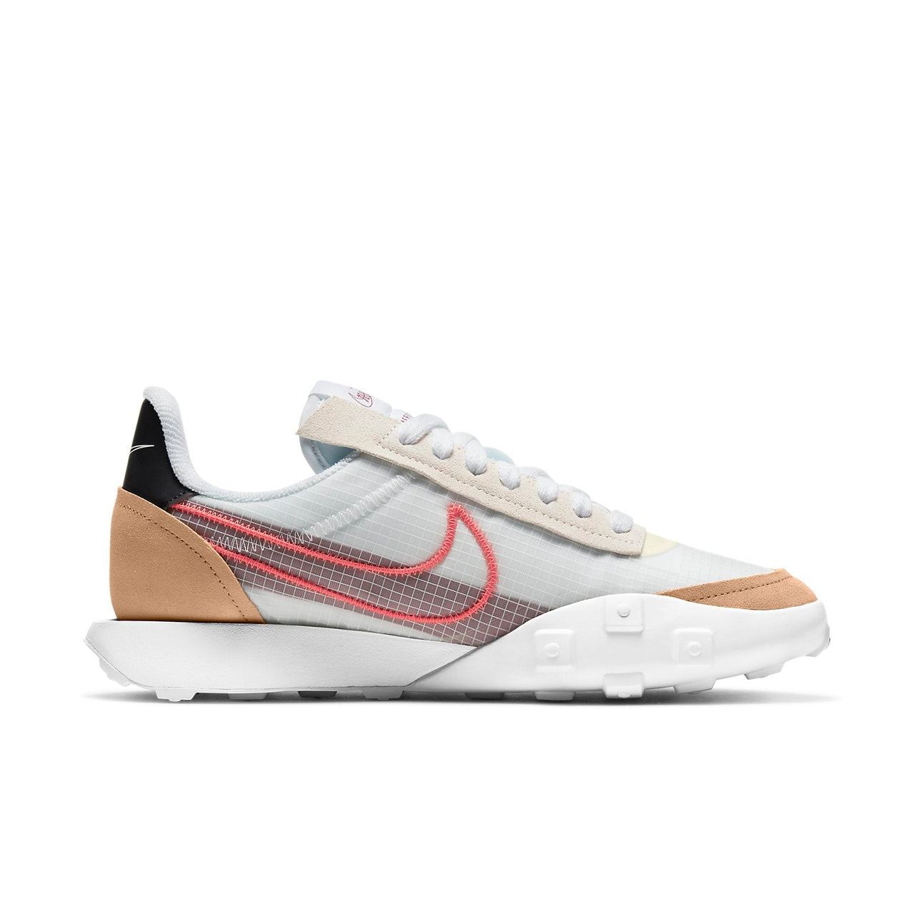 (WMNS) Nike Waffle Racer 2X 'White Bright Crimson' CK6647-101