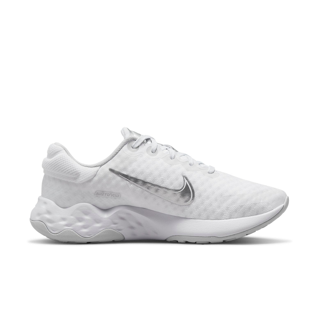 (WMNS) Nike Renew Ride 3 'White Metallic Silver' DC8184-100
