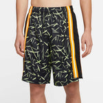 Air Jordan Splash Ink Graffiti Basketball Sports Knit Shorts Black CW7084-010
