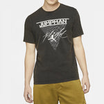 Air Jordan Jumpman Flight Flying Man Printing Short Sleeve Black CD5643-010