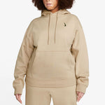 Men's Nike x Billie Eilish Crossover Solid Color Cotton Hooded Long Sleeves Autumn Us Edition Brown DQ7751-202