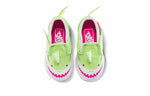 Vans Slip-On V Low Tops Casual Skateboarding Shoes Green VN0A7Q4ZBHM