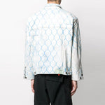 Off-White Fence Classic Denim Jacket Loose Fit Light Blue OMYE051S203860307131