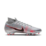Nike Mercurial Superfly 7 Elite FG 'Metallic Grey Crimson' AQ4174-906
