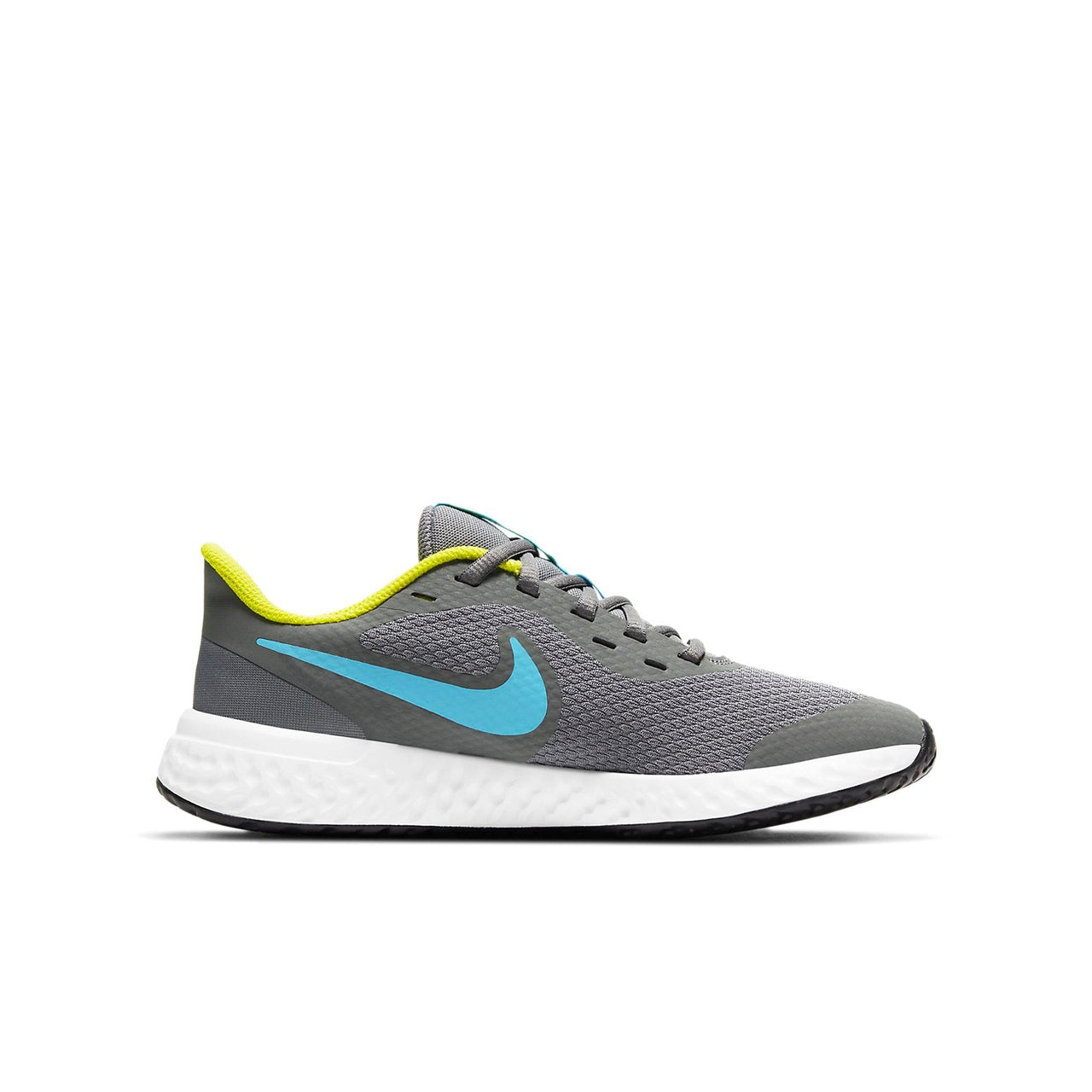 (GS) Nike Revolution 5 'Smoke Grey Chlorine Blue' BQ5671-019