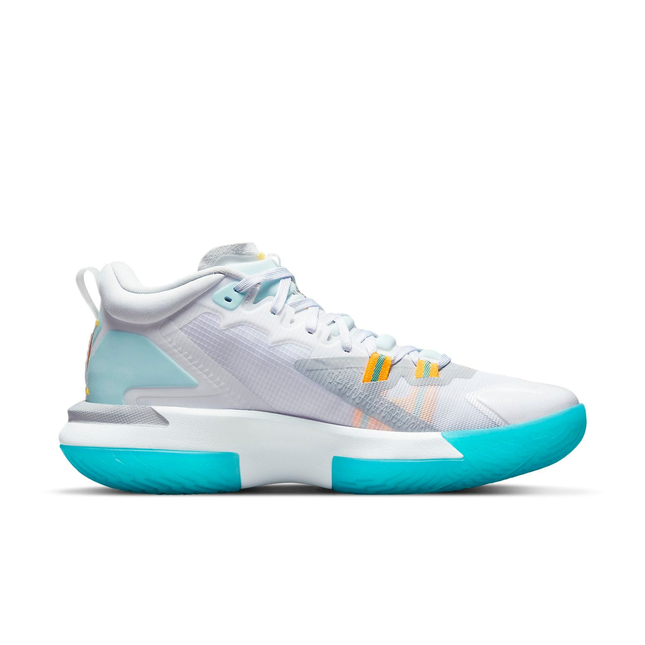 Air Jordan Zion 1 PF 'White Dynamic Turquoise' DA3129-101