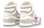 LOUIS VUITTON Trainer Ankle Sneakers 'Beige' 1A7P27