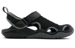 Crocs Swiftwater Sandals 'Black Dark Grey' 205289-001